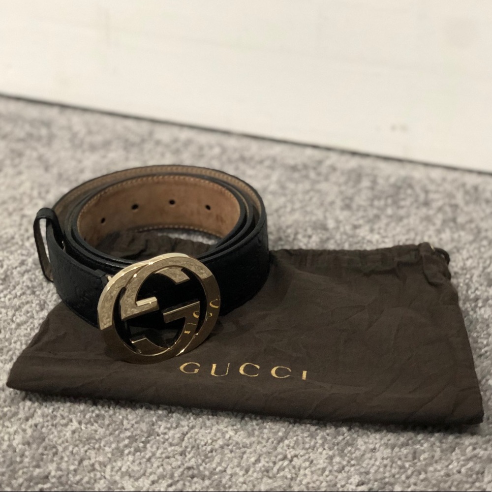 Woman Used Authentic Black belt